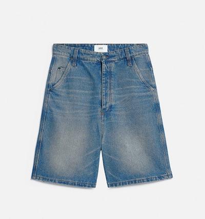 Denim Ami Paris Alex Fit Azules | ami_MX157