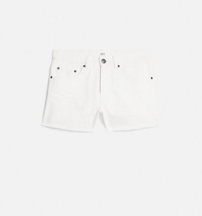 Denim Ami Paris Directo Fit Blancos | ami_MX344