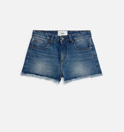 Denim Ami Paris Mini Azules | ami_MX544