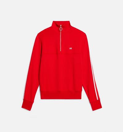 Sudaderas Ami Paris Sweatshirt Fly Rojos | ami_MX614