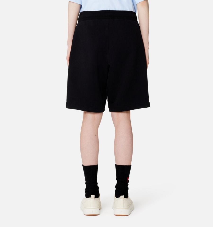 Bermudas Ami Paris Ami de Coeur Negros | ami_MX196