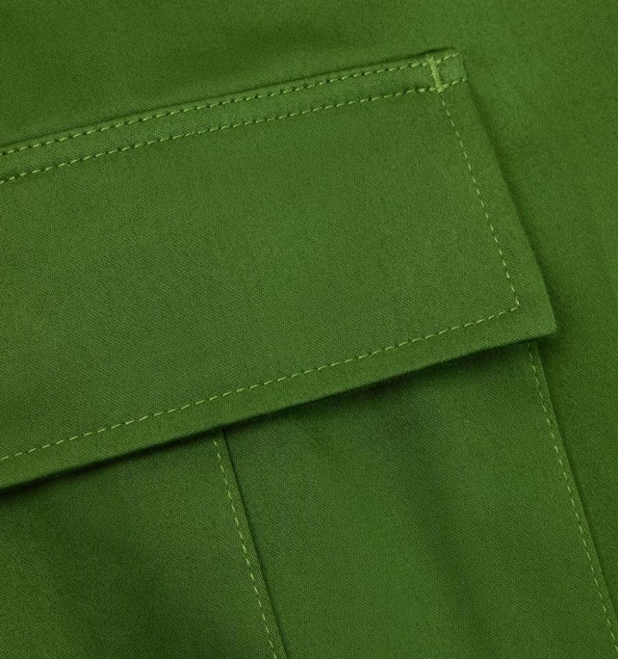 Bermudas Ami Paris Cargo Verdes | ami_MX580