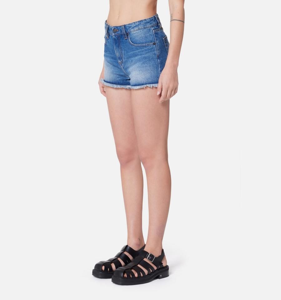 Bermudas Ami Paris Mini Azules | ami_MX251