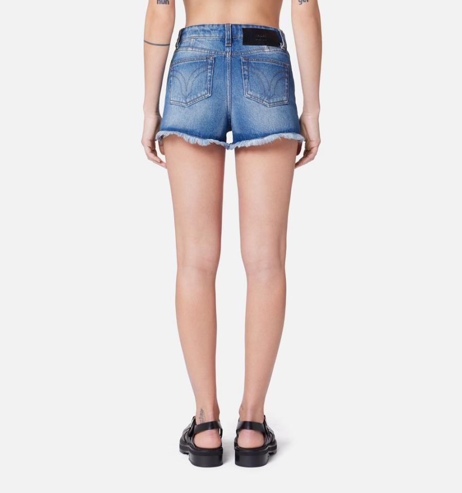 Bermudas Ami Paris Mini Azules | ami_MX251