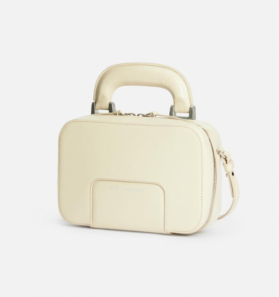 Bolsas Ami Paris Case Beige | ami_MX563