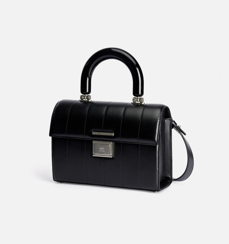 Bolsas Ami Paris Déjà-vu Negros | ami_MX309