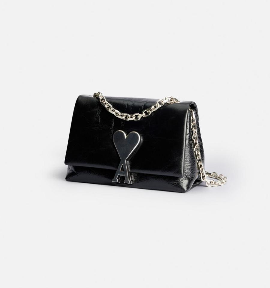 Bolsas Ami Paris Mini Voulez-Vous Negros | ami_MX257