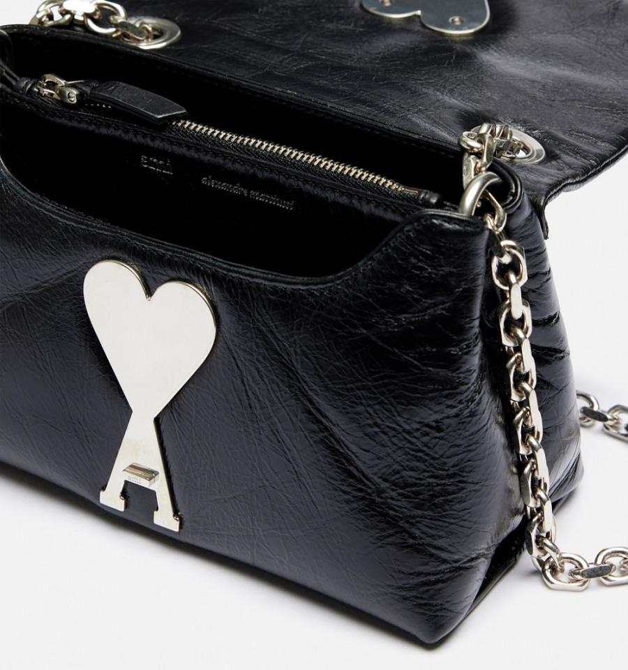 Bolsas Ami Paris Mini Voulez-Vous Negros | ami_MX257