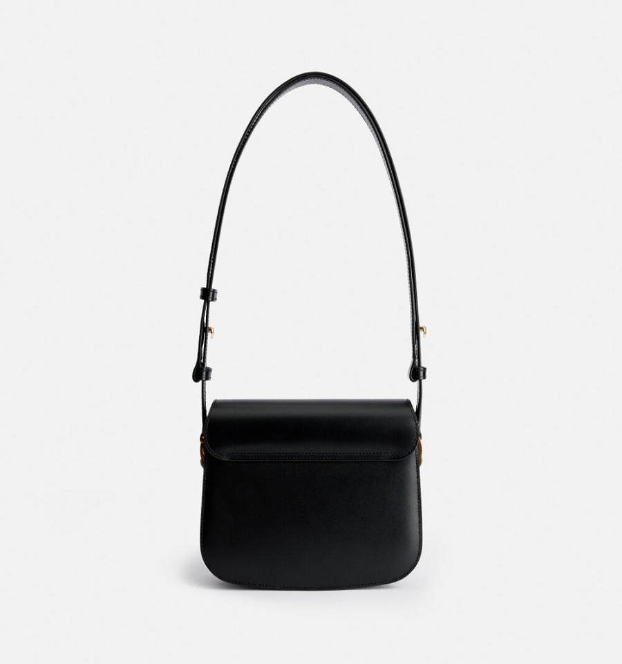 Bolsas Ami Paris Small Paris Negros | ami_MX413