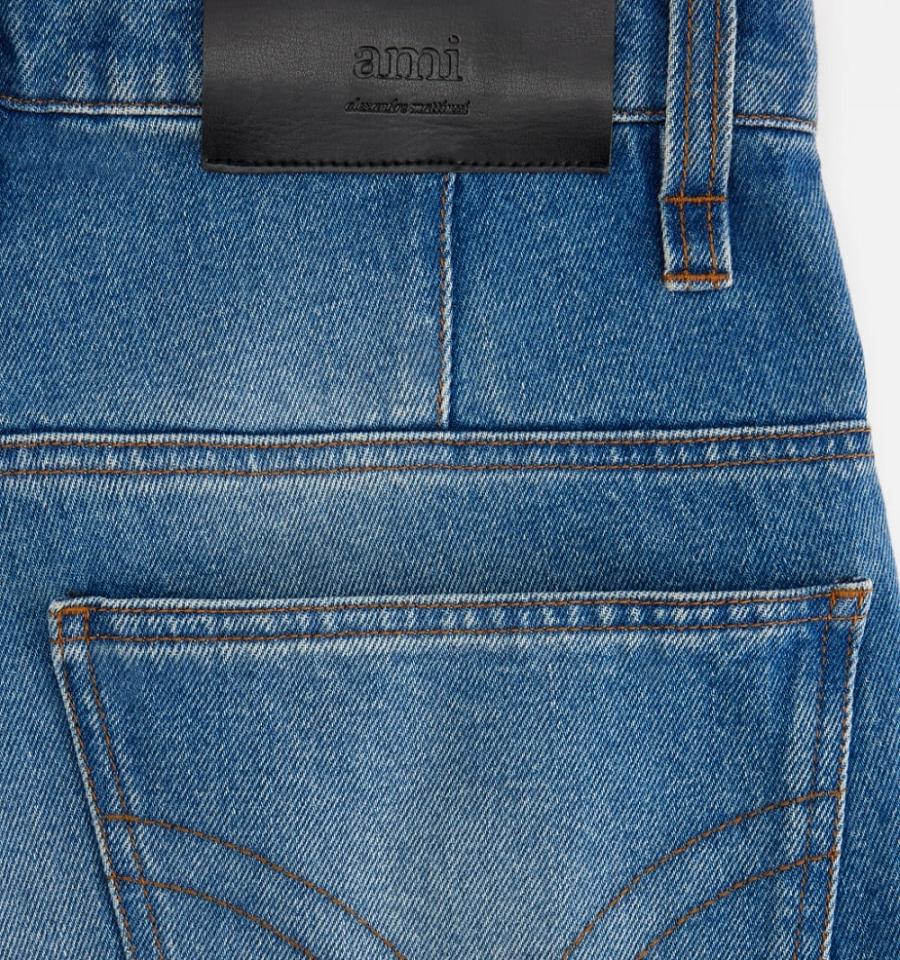 Denim Ami Paris Alex Fit Azules | ami_MX157