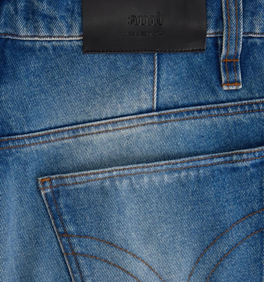 Denim Ami Paris Alex Fit Azules | ami_MX313