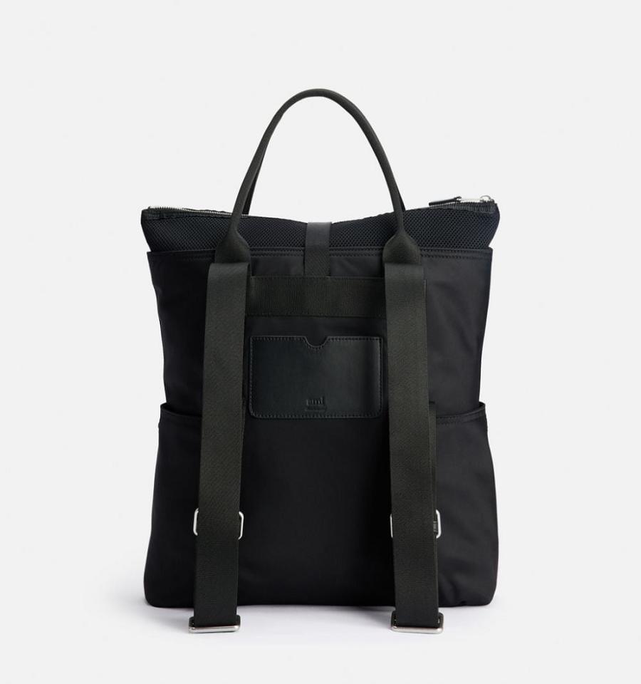 Mochilas Ami Paris Ami de Coeur Híbrido Tote Negros | ami_MX365