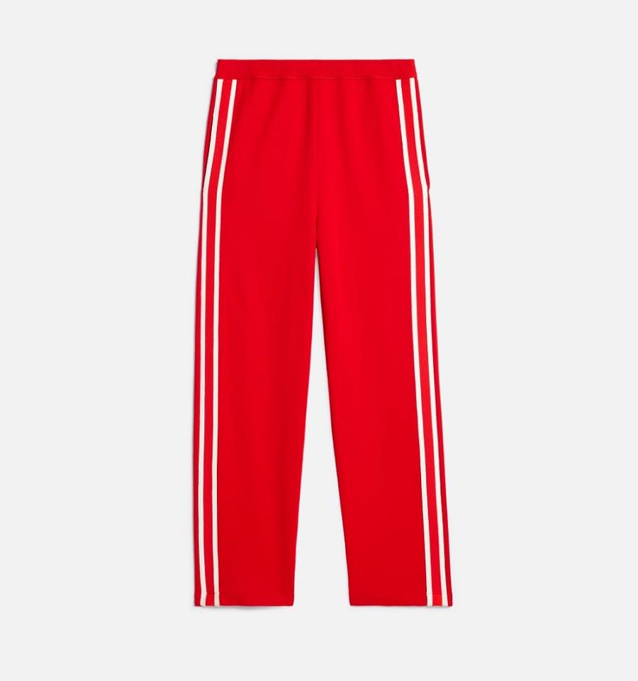 Pantalones Ami Paris Pista Rojos | ami_MX578