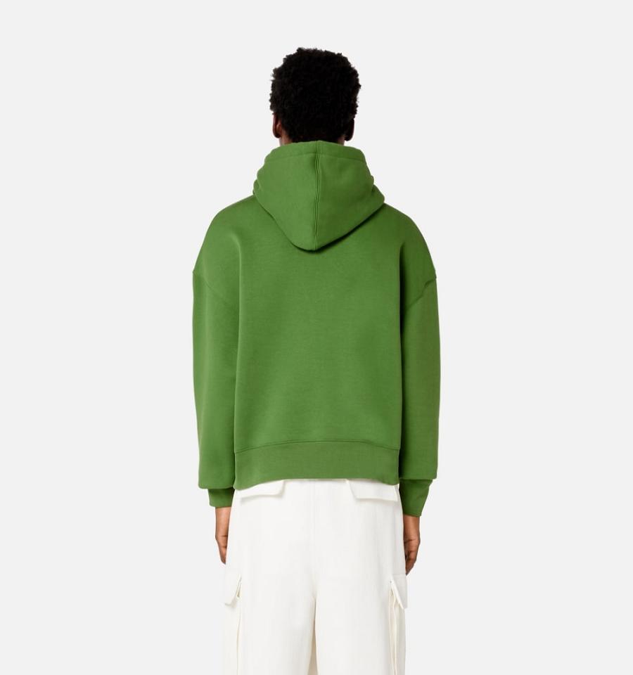 Sudadera Con Capucha Ami Paris Ami de Coeur Verdes | ami_MX174