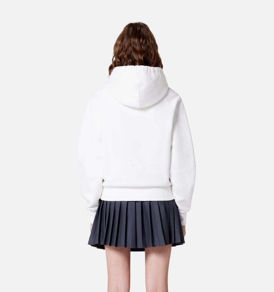 Sudadera Con Capucha Ami Paris Ami de Coeur Blancos | ami_MX393