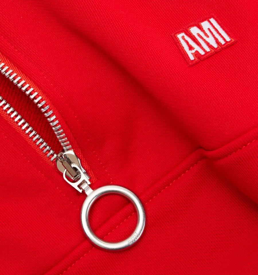 Sudaderas Ami Paris Sweatshirt Fly Rojos | ami_MX614