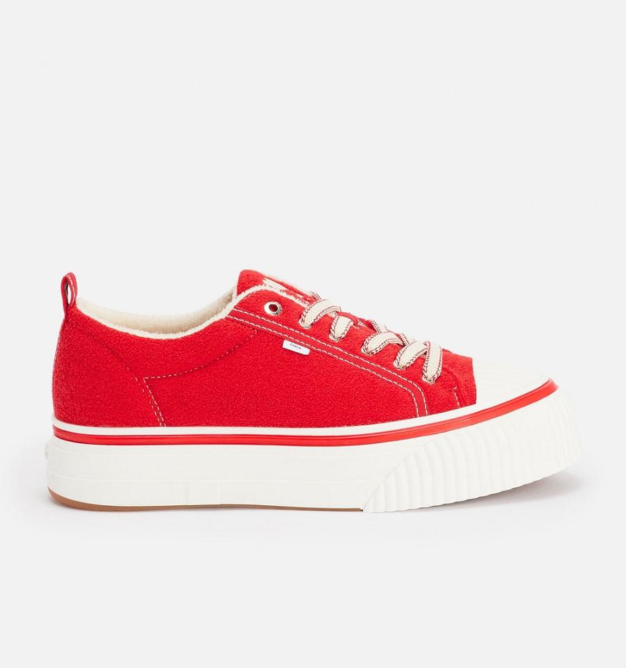 Tenis Ami Paris Low Top Ami 1980 Rojos | ami_MX113